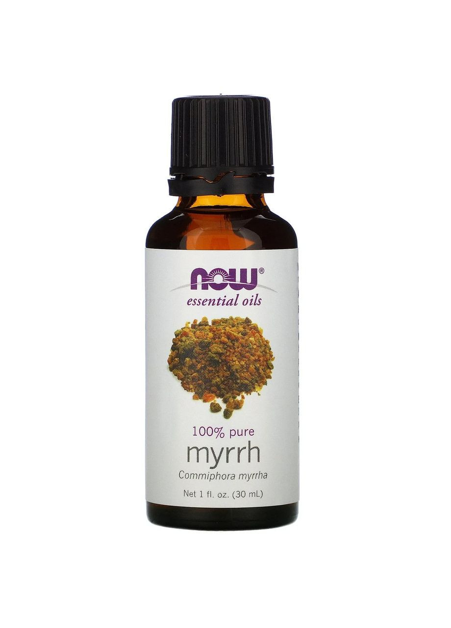 Эфирное масло мирры (Myrrh Essential Oils) 30 мл Now Foods (361116417)