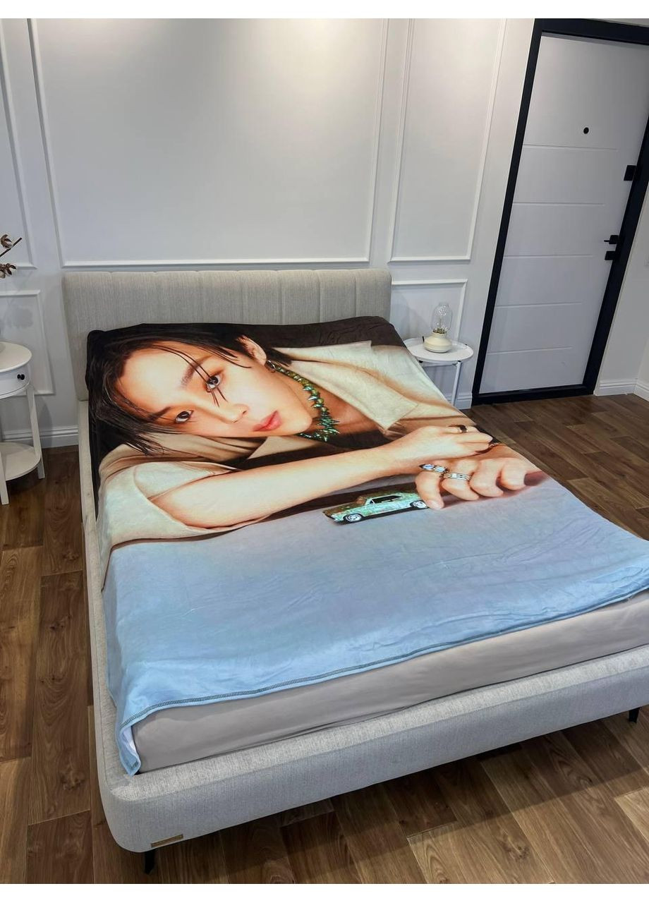 Плед Jimin BTS якісне покривало з 3D-малюнком розмір 135х160 Україна ТД (369660421)