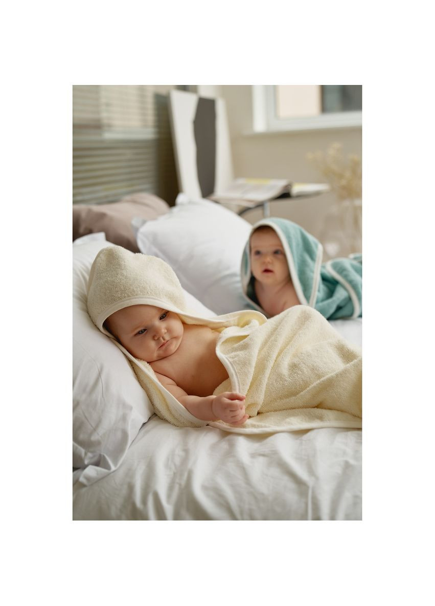 Рушник-куточок Smurf, 100x100 см, світло-бежевий () Twins світло-бежевий