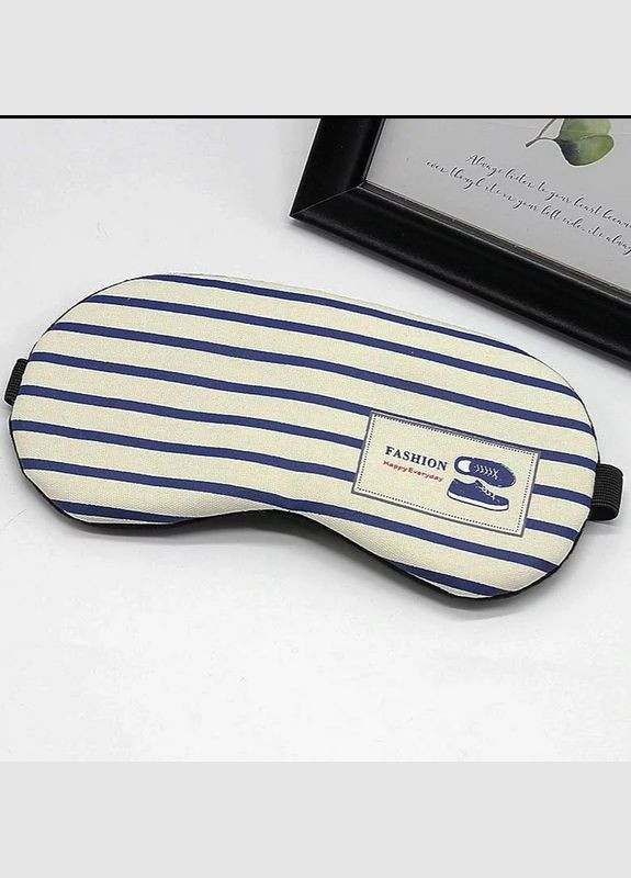Маска для сна для путешествий Oxa / повязка для глаз в полоску (20-9.5) No Brand (330618791)