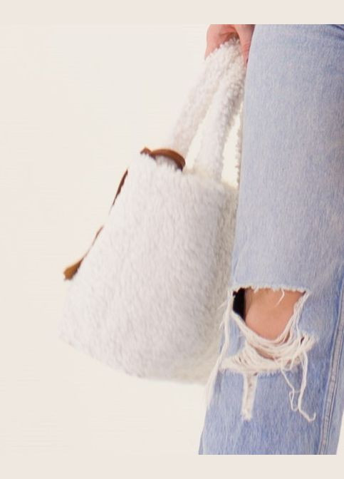 Жіноча хутряна сумка-шопер JUGO Rami 2 (322221719)