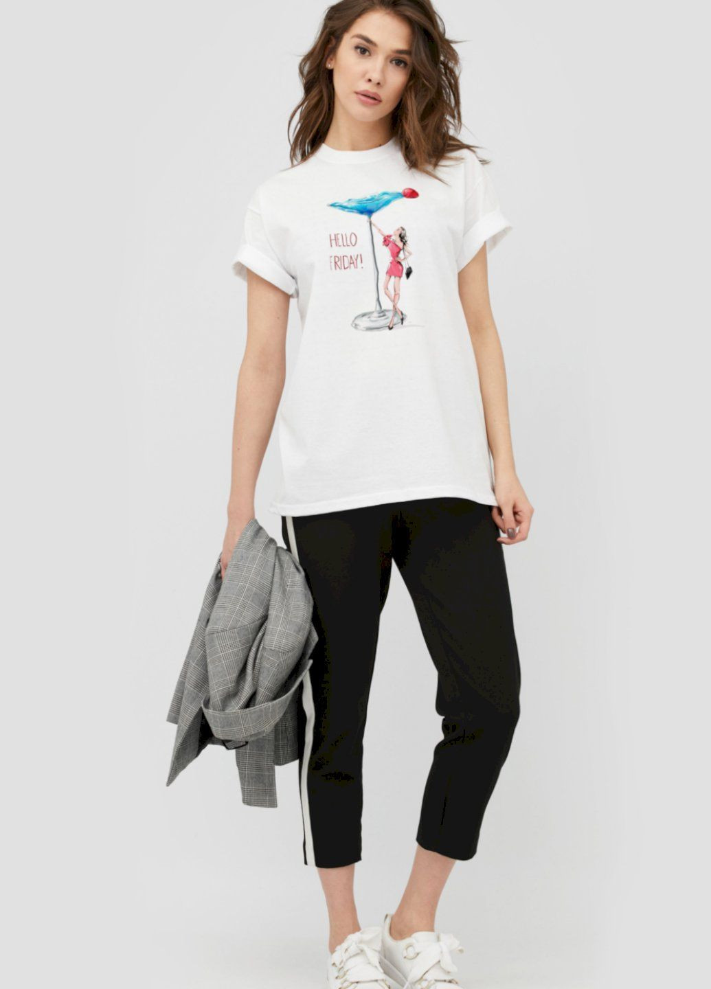 Футболка Oversize YAPPI - (252386135)