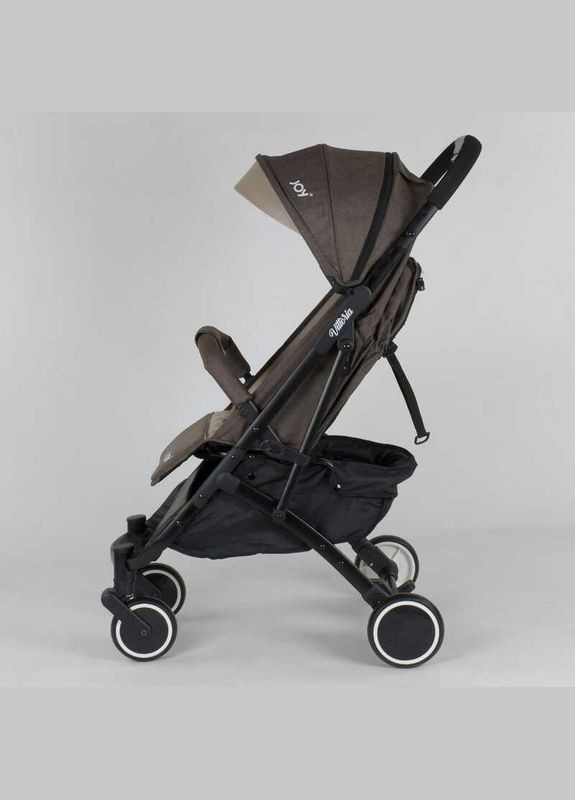 Прогулянковий візочок дитячий Vittoria 055 алюмінієва рама телескопічна ручка. Brown (87716) Joy (340910360)