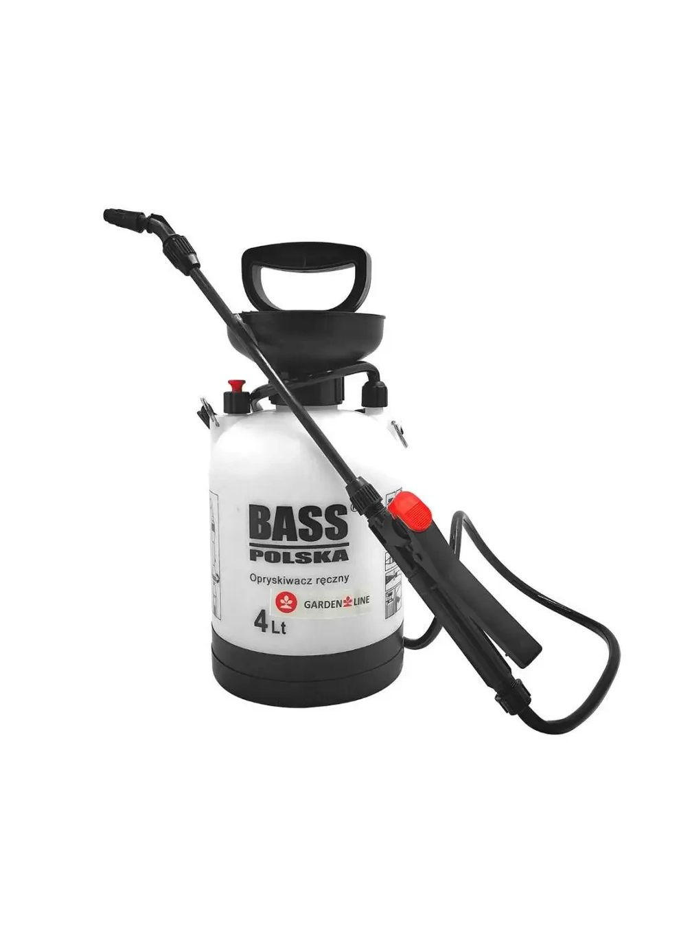 Ручний помповий обприскувач, розпилювач плечовий 4л 8634 Bass Polska (368698033)