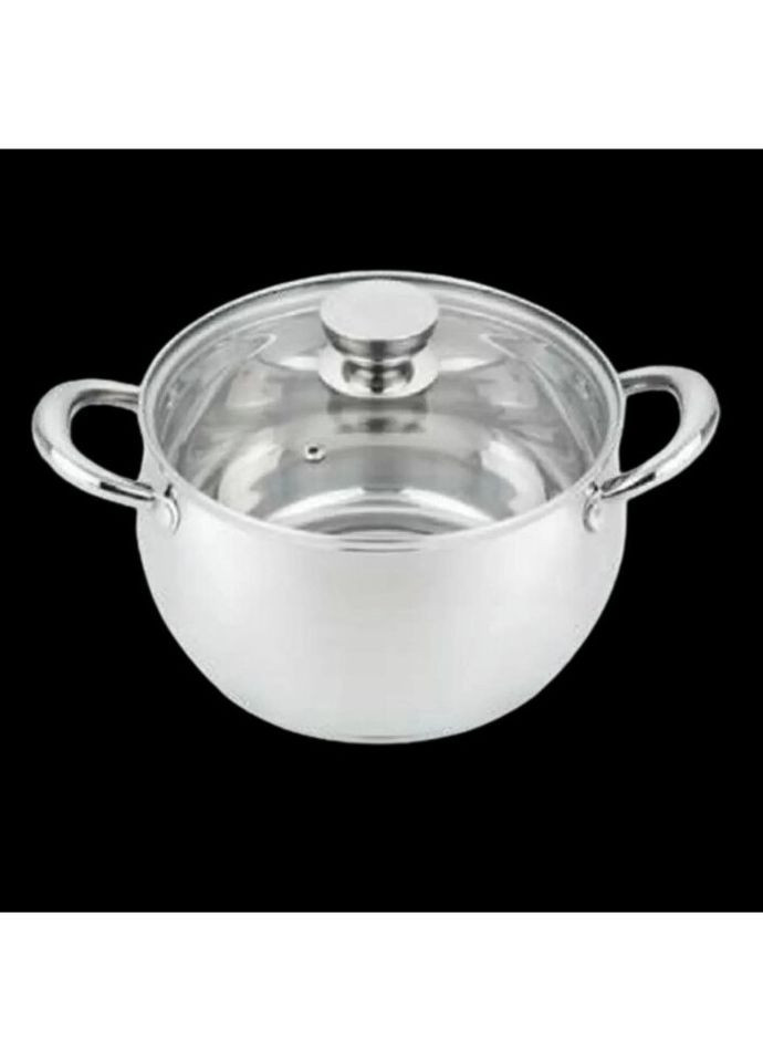 Каструля Sesame PR-1202-16 16 см 1.9 л сріблястий Pepper (319552176)