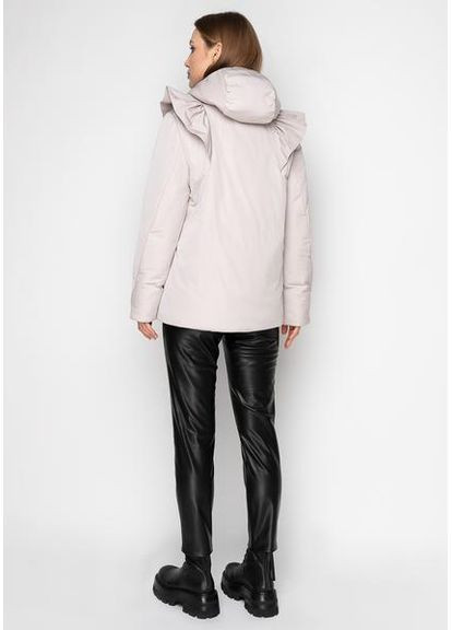 Бежева куртка 1273m-cw латте sam Samange