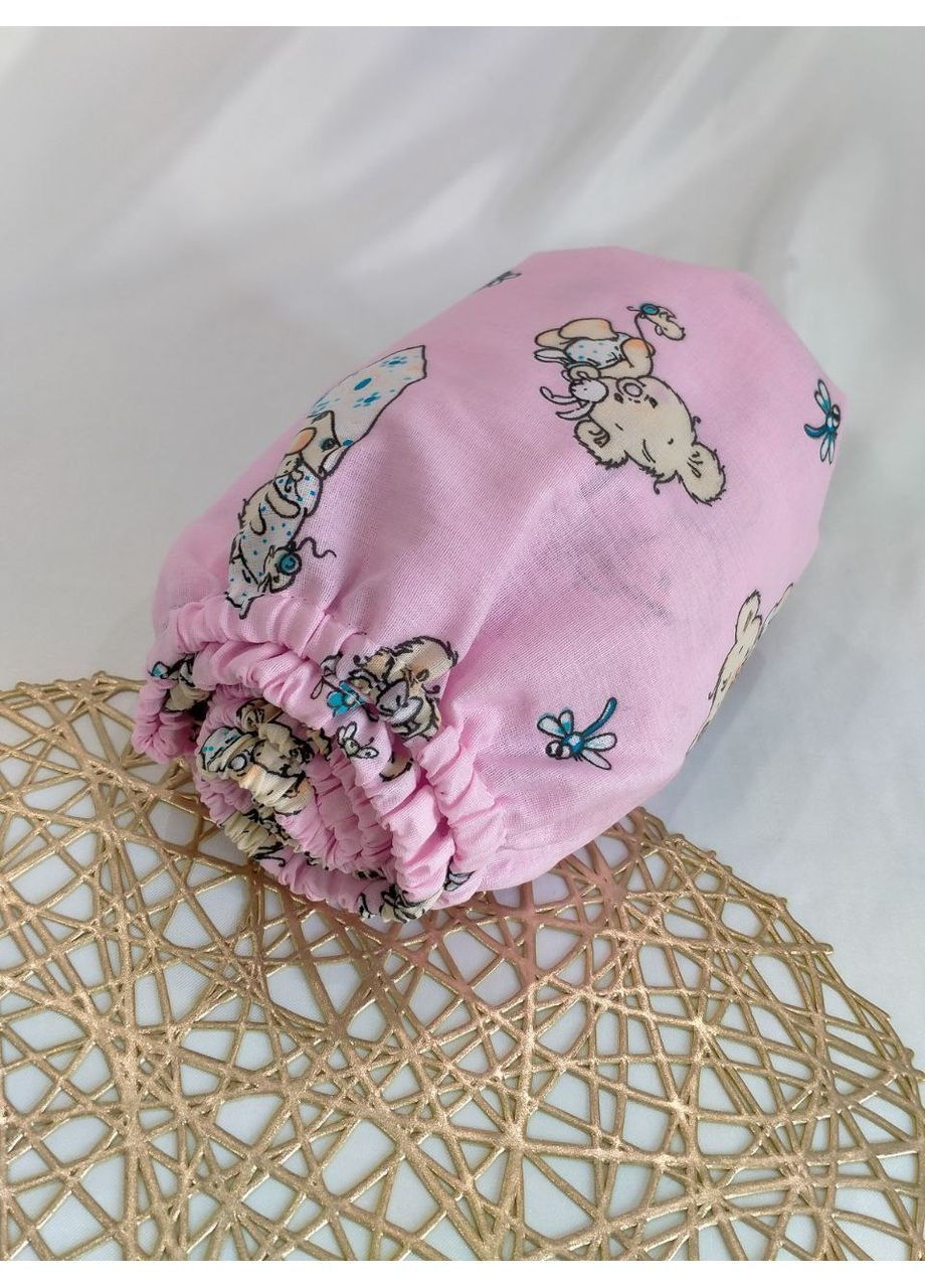 Простирадло на гумці у візочок, люльку, бязь бавовняна, розмір 40*80 No Brand (371774411)