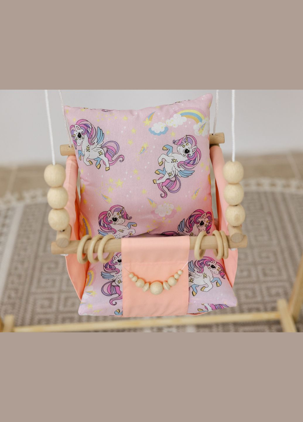 Підвісна гойдалка Unicorn, гойдалка для дітей No Brand (316257160)