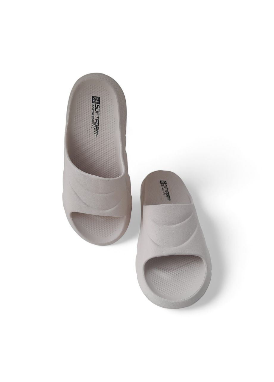 Жіночі шльопанці з ЕВА пінки розмір 37 бежеві Progress Service (319152501)