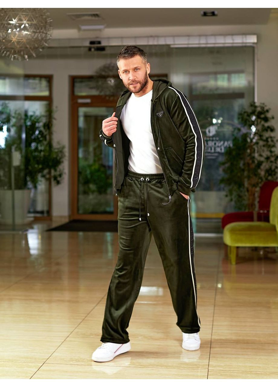 Мужской велюровый костюм - замеры в описании. GD/GL Модний простір (366439331)