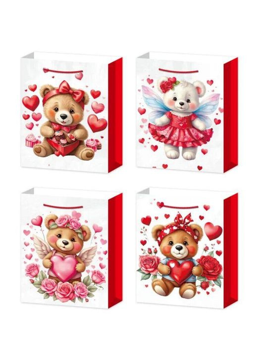 Пакет подарочный (30х12х40 см), микс видов (C69509) MIC (362439196)