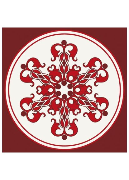 Картина по номерам Круглый орнамент 30х30 см (13043-AC) Artcraft Круглий орнамент 30х30 см (366156194)