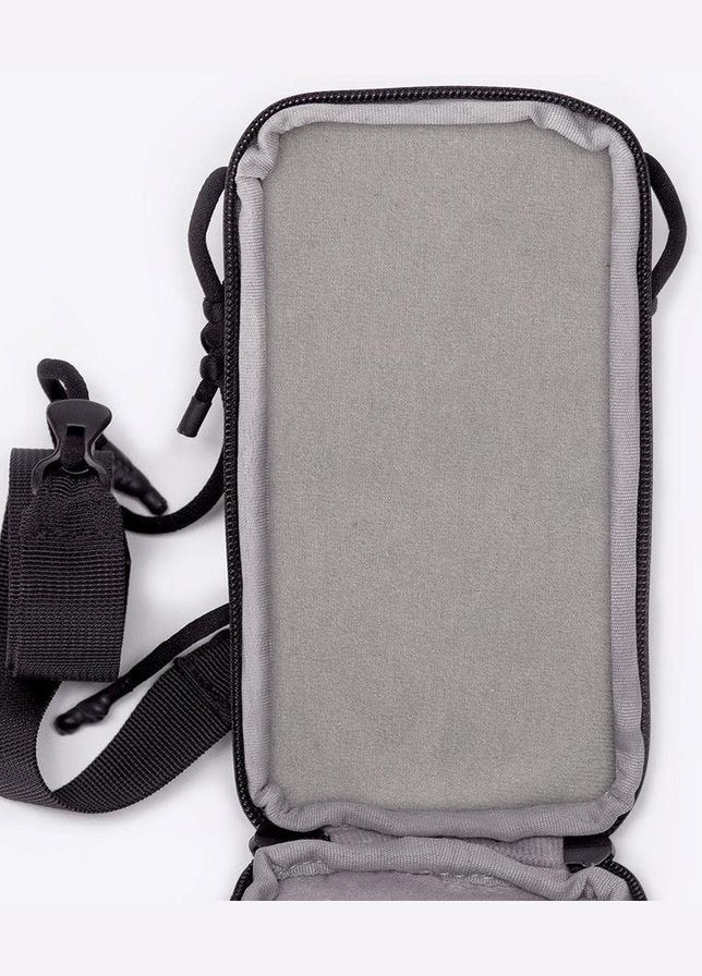 Невелика текстильна сумка з ременем через плече 489118568820 Сіра Ucon Acrobatics (298473326)
