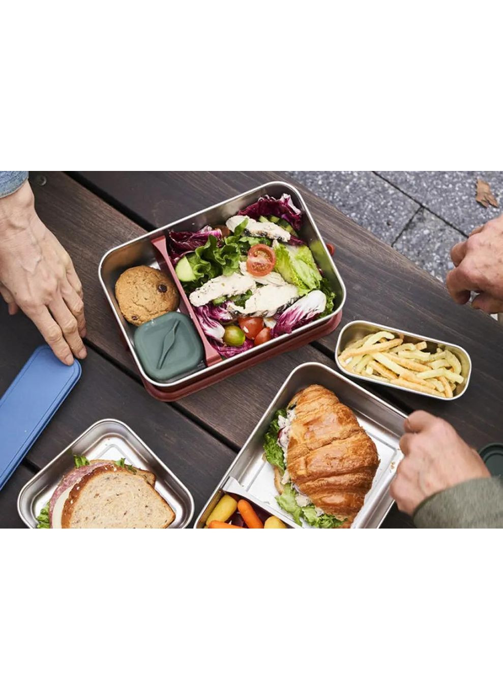 Контейнер для їжі Rise Snack Box 296 мл Sea Spray Klean Kanteen (372445435)