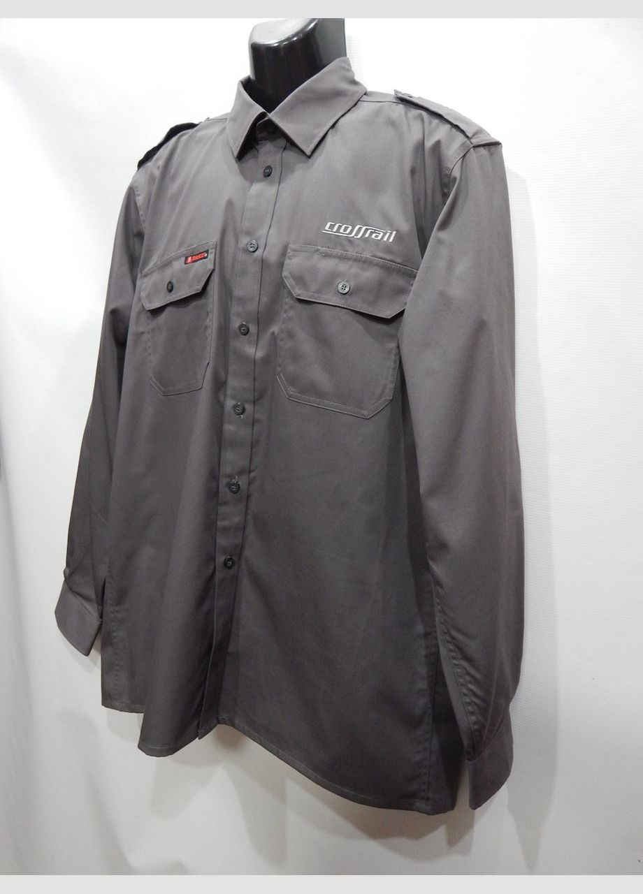 Серая кэжуал рубашка Mascot