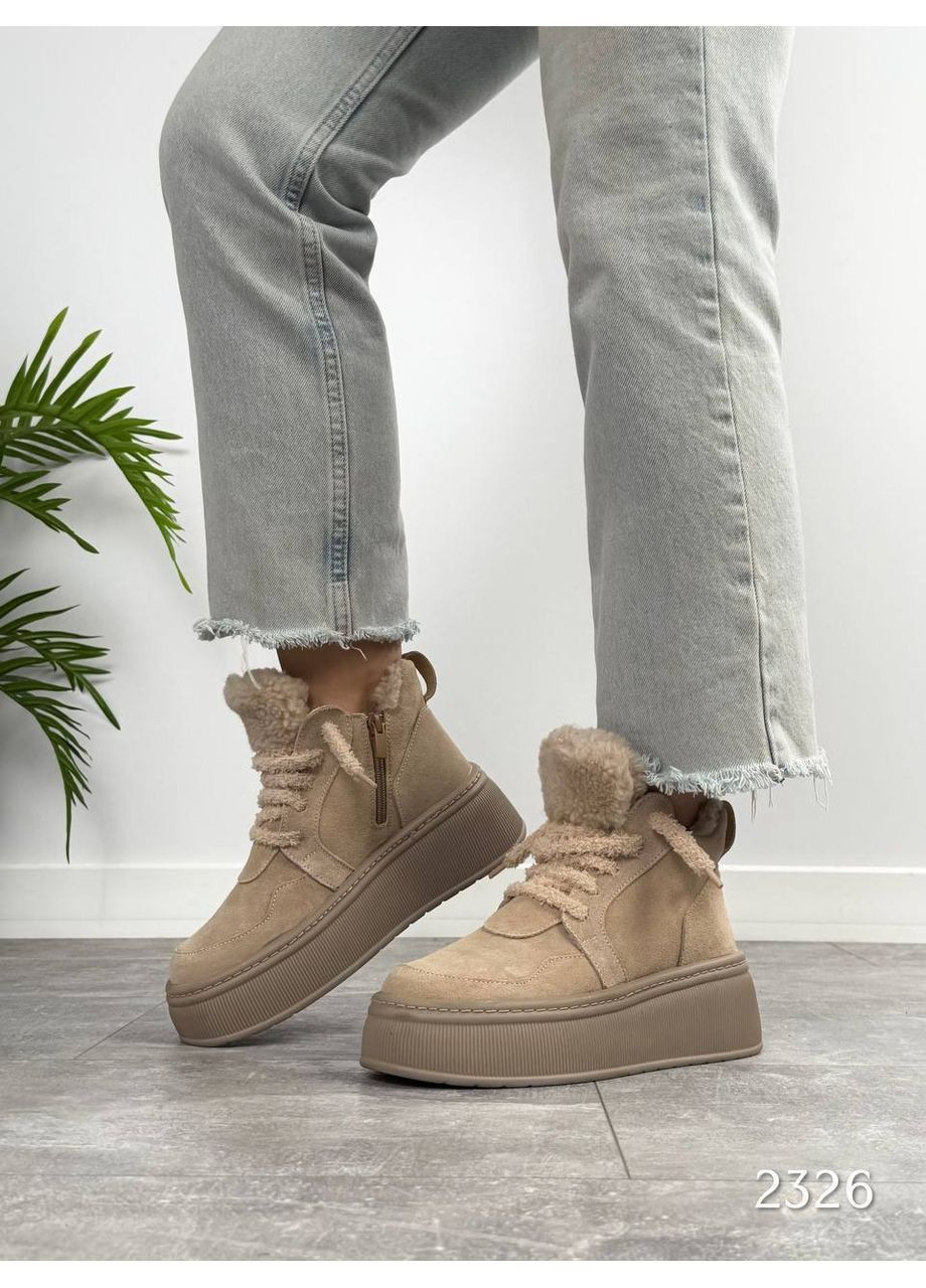 Зимние ботинки Vakko из искусственной замши