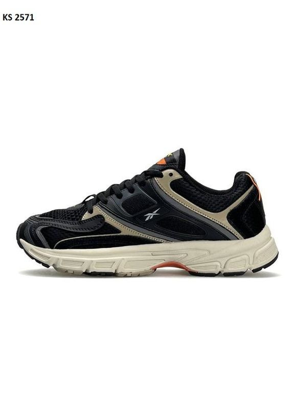 Черные демисезонные кроссовки мужские reebok premier trinity kfs black рибок No Brand