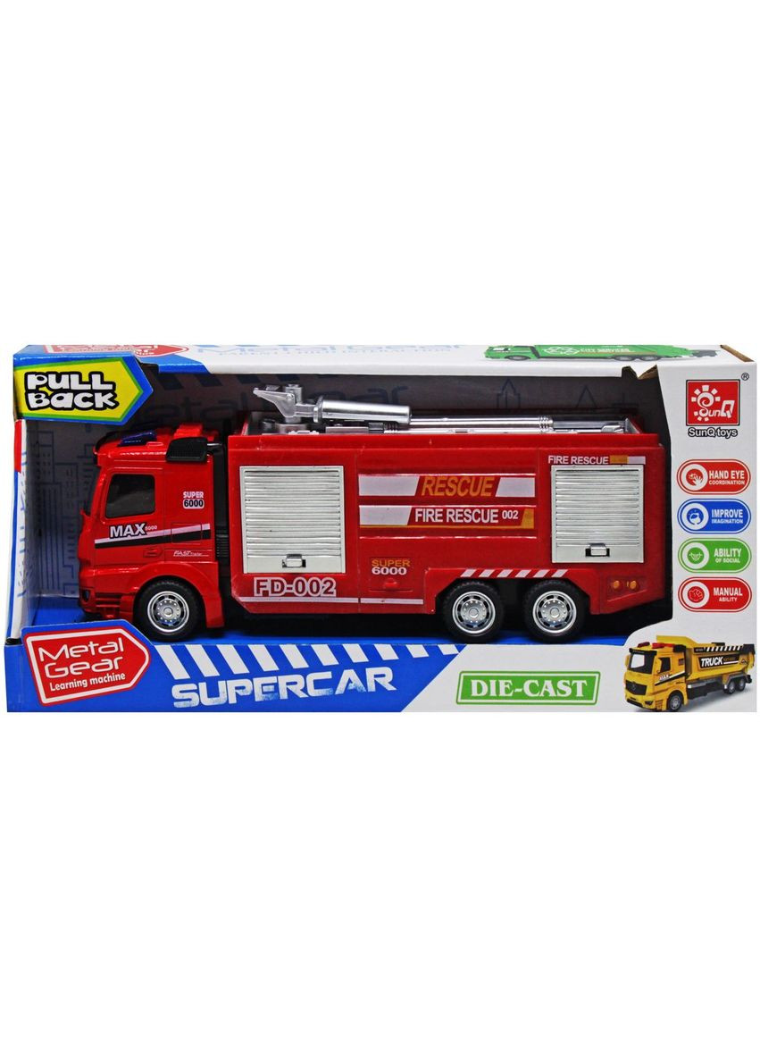 Машинка инерционная "Пожарная машина" (вид 2) MIC (292252041)