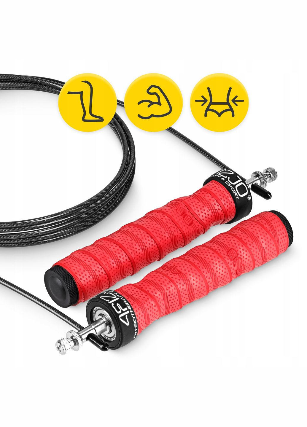Скакалка скоростная для кроссфита Speed Rope PRO+ Red () 4FIZJO P-5907739313171 (324264775)