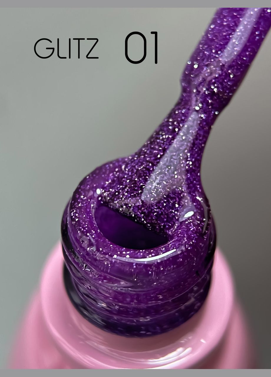 Гель-лак Toki-Toki Glitz №01, 5ml Toki Toki (308249596)