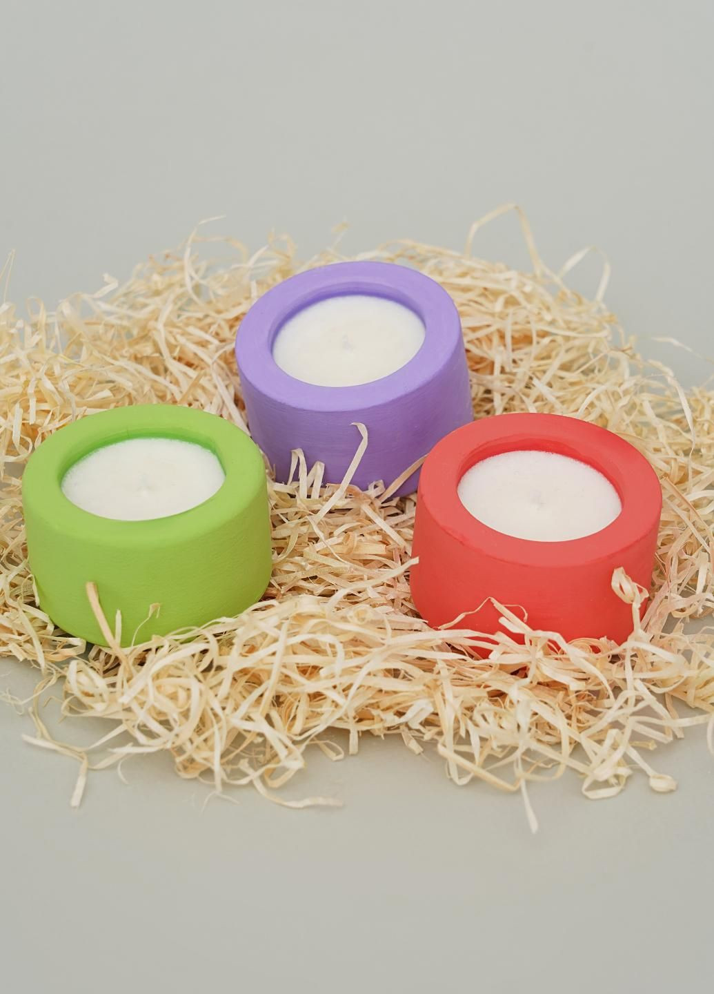 Подарочный набор ЭКО свечей, аромат Зеленый чай Svich Shop 3 (282720116)