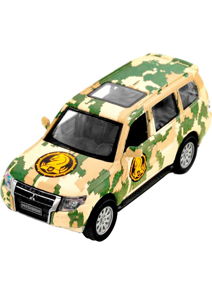 Модель Шеврони Героїв Mitsubishi Pajero 4WD Turbo 47 ОМБр (250361M) TechnoDrive (307436945)