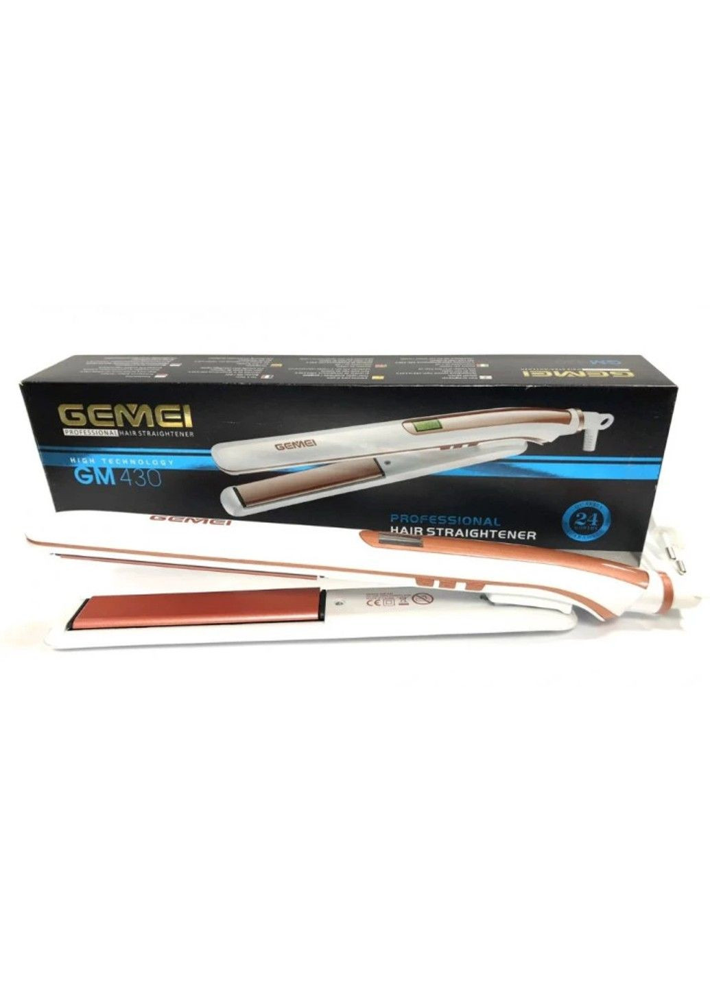 Випрямляч праска для волосся Gm-430 Gemei (331639239)