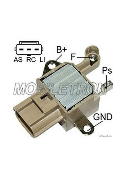 Регулятор напряжения генератора РЕГУЛЯТОР НАПРЯЖЕНИЯ IN6343 TW VRH200596 Mobiletron (368518160)