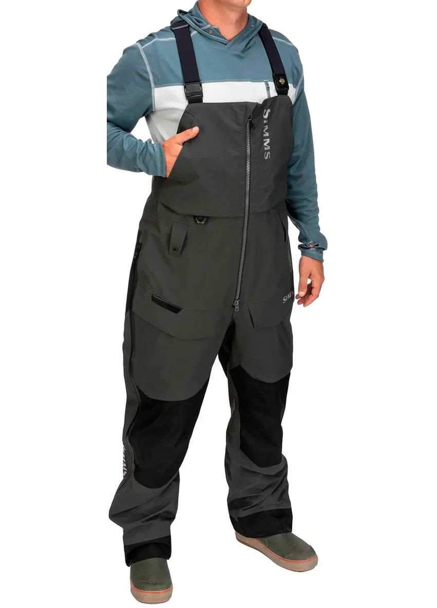 Черные демисезонные брюки Simms