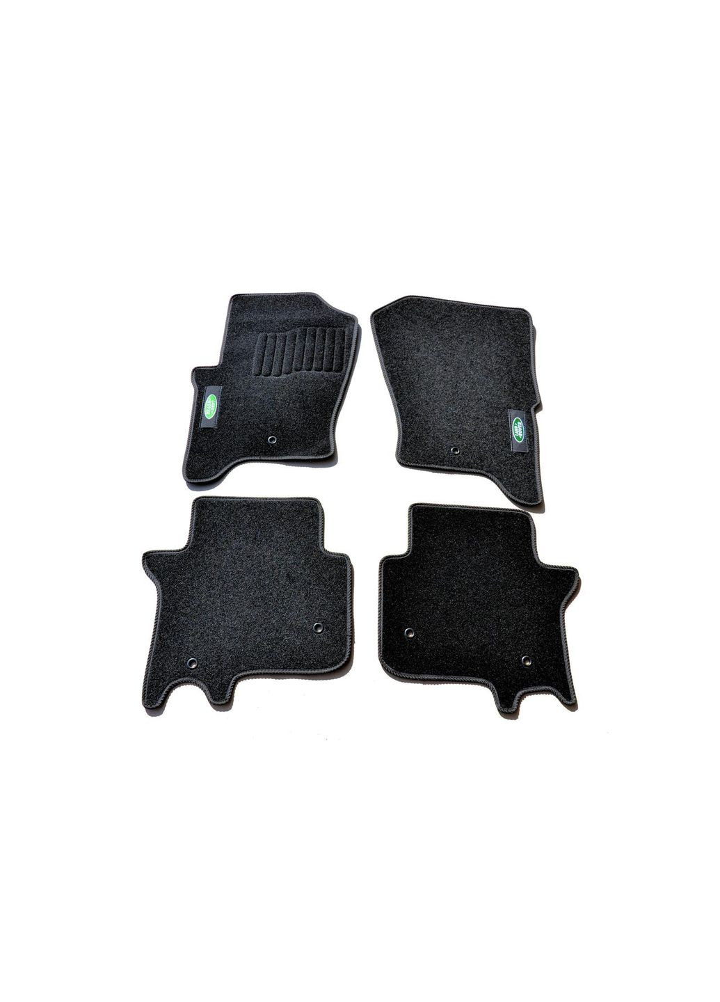 Ворсовые коврики в салон для Land Rover III/ IV (2004-2017) /Чёрные, 5шт Beltex Discovery (360616753)