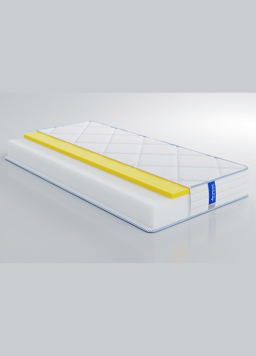 Матрац ортопедичний Obeliks Teos 80х200 см безпружинний (EVR-5000) HighFoam (305004387)