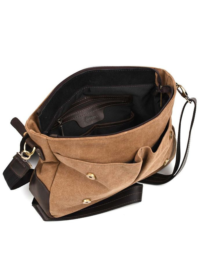 Мужская сумка-портфель из конваса и кожи RCc-3960-3md TARWA (329151677)