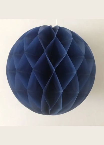 Соти куля паперова 5 см синій Jannet Гірлянда соти (317285539)