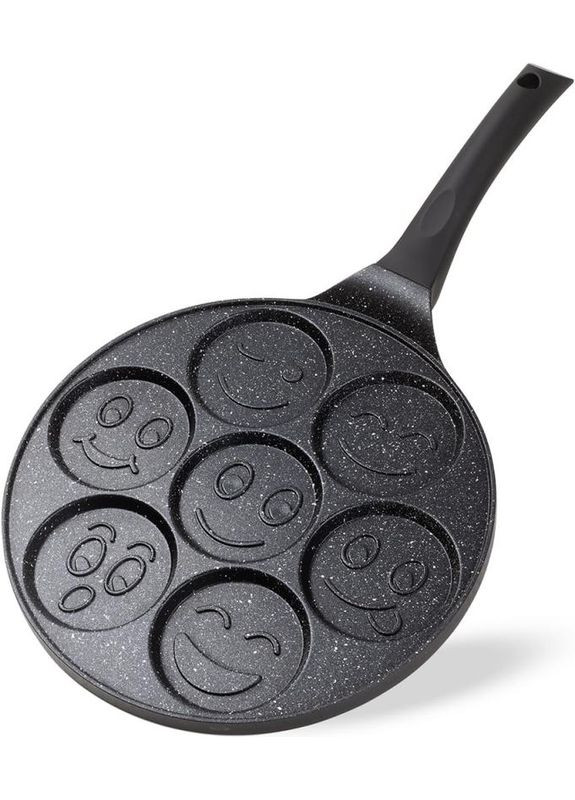 Сковорода "Посмішка" Ø26см для оладок, з антипригарним покриттям (без індукції) Kamille (372171006)
