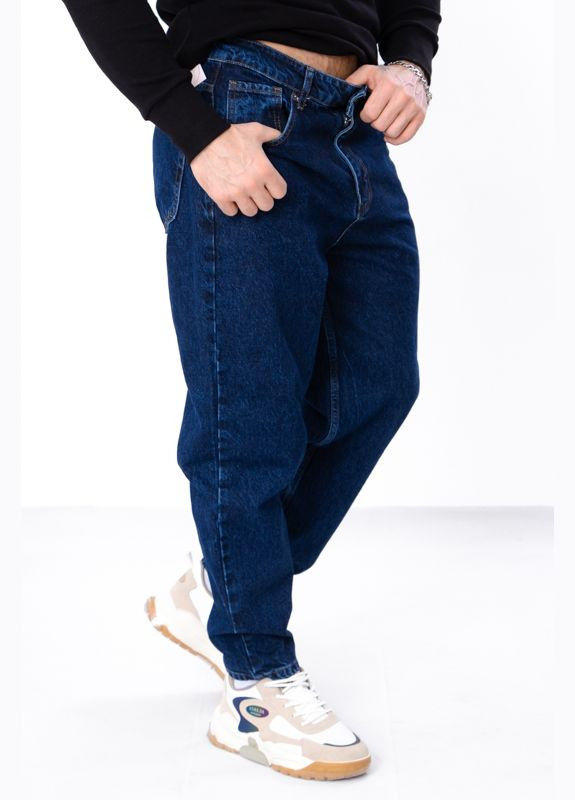 Синяя демисезонная джинсы мужские (демисезон) (p-16116) Носи своє