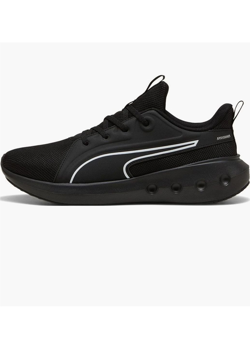 Чорні всесезонні кросівки унісекс softride carson running shoes black 310154-01 Puma