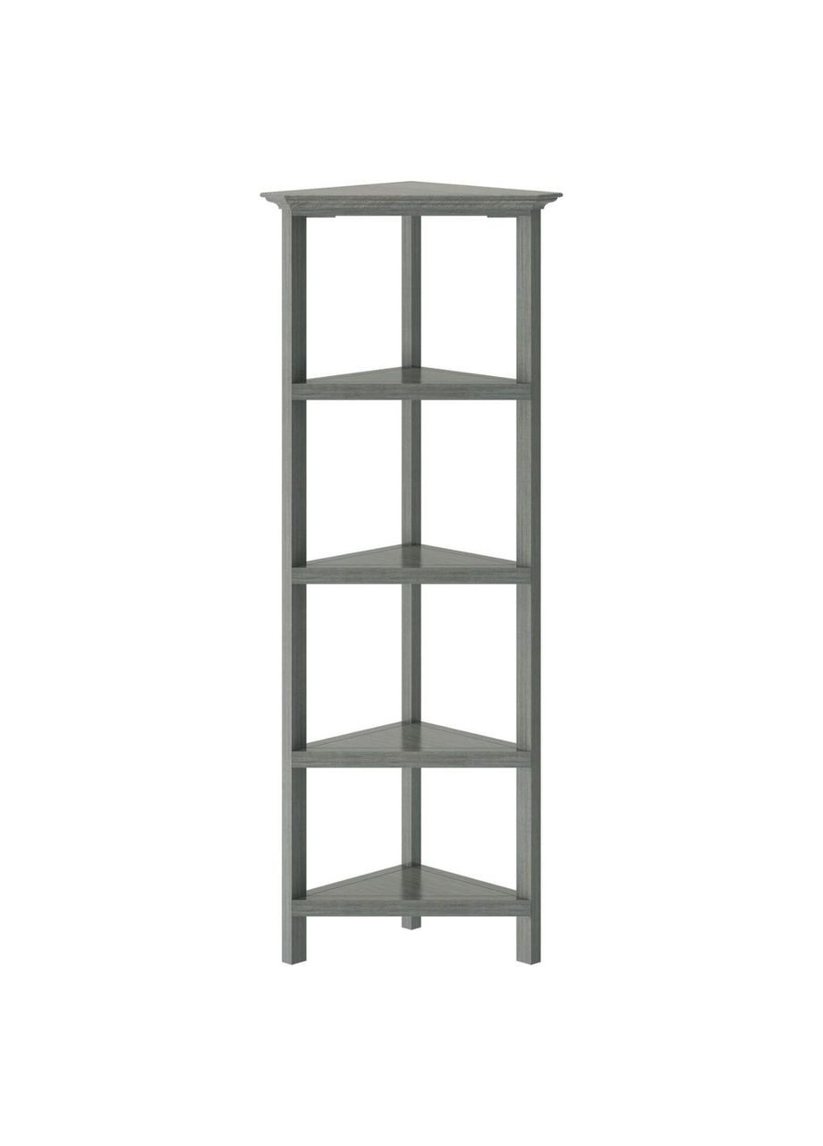 Стелаж кутовий з дерева Кавенді маренго (УСП-001919) No Brand (327865761)