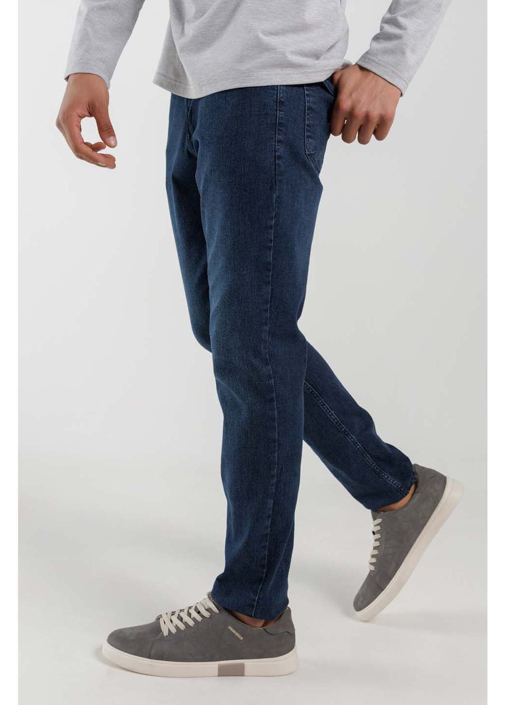Синие демисезонные джинсы Figo