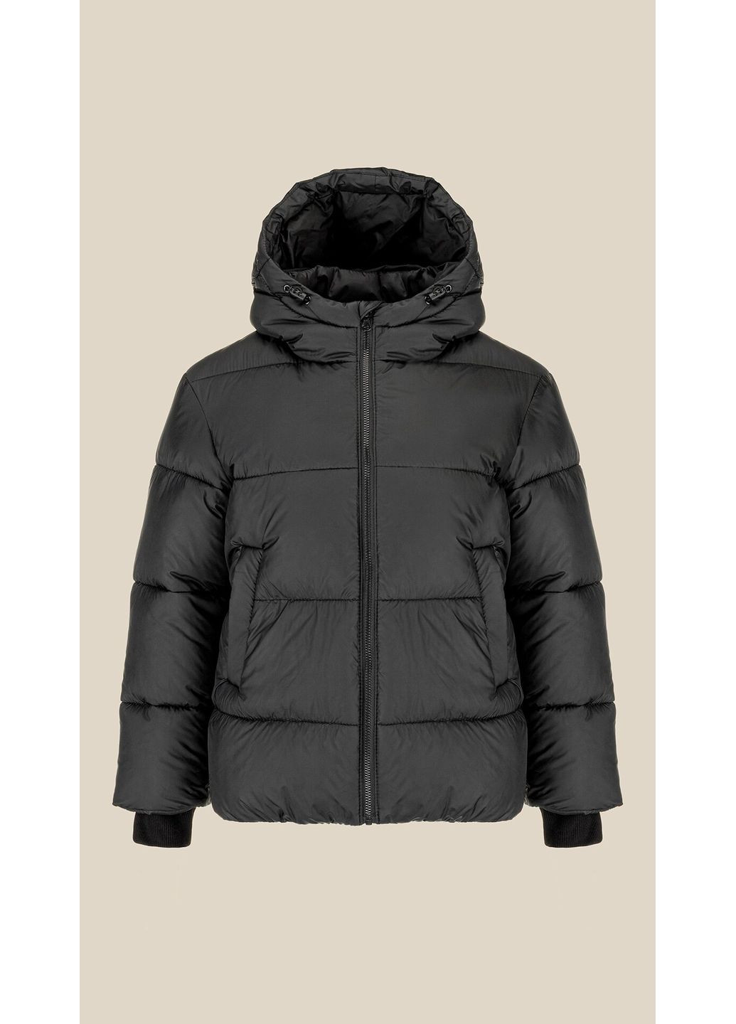 Черная зимняя куртка для мальчика bbc02341 134 см черный shop (2888000021984) LAWA