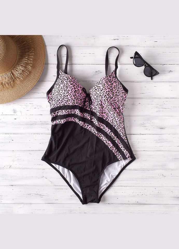 Рожевий літній купальник atlantic beach 69302-1 Alenka Plus