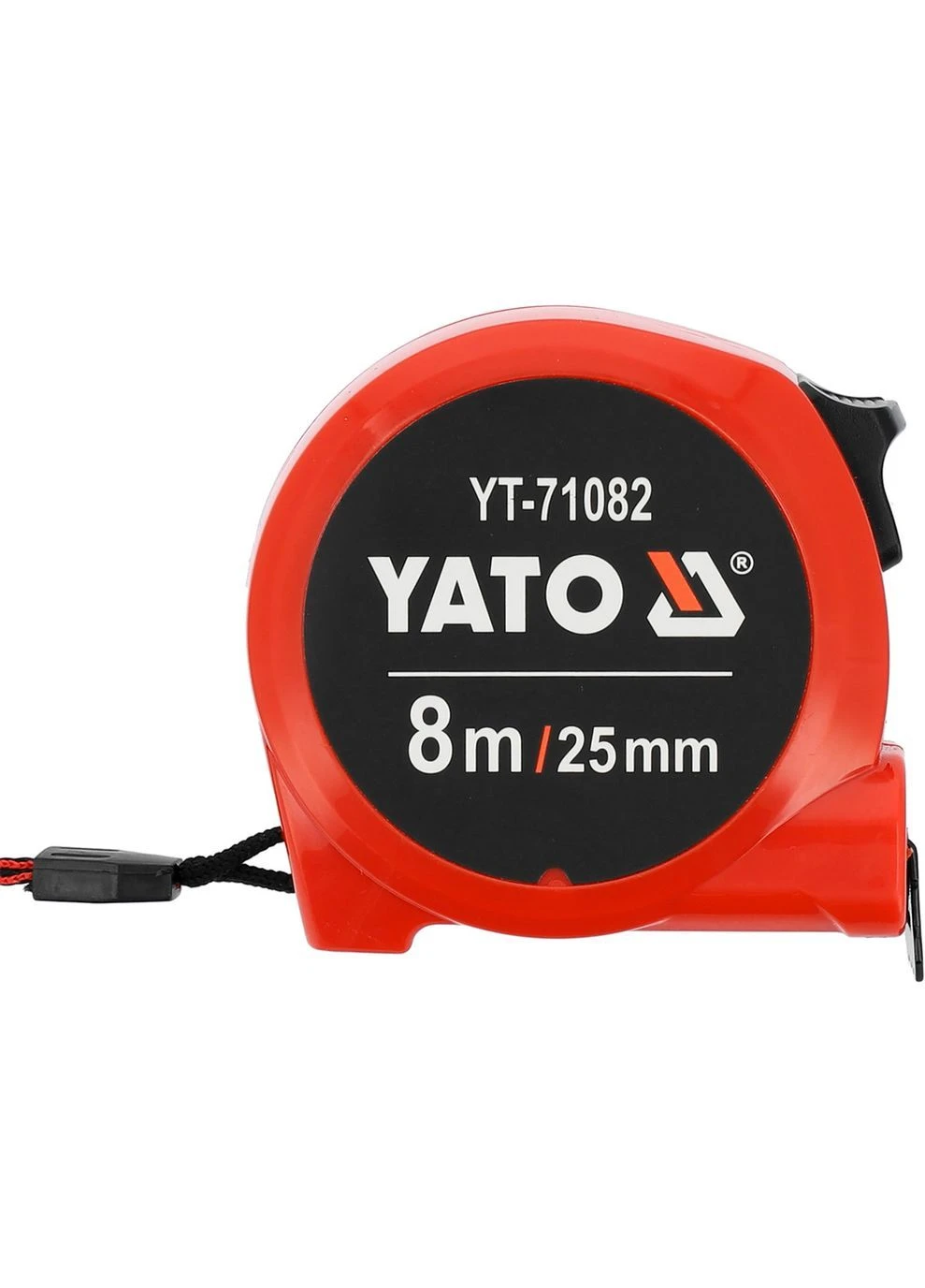 Рулетка вимірювальна L = 8 м × 25 мм, (YT-71082) YATO (400115621)