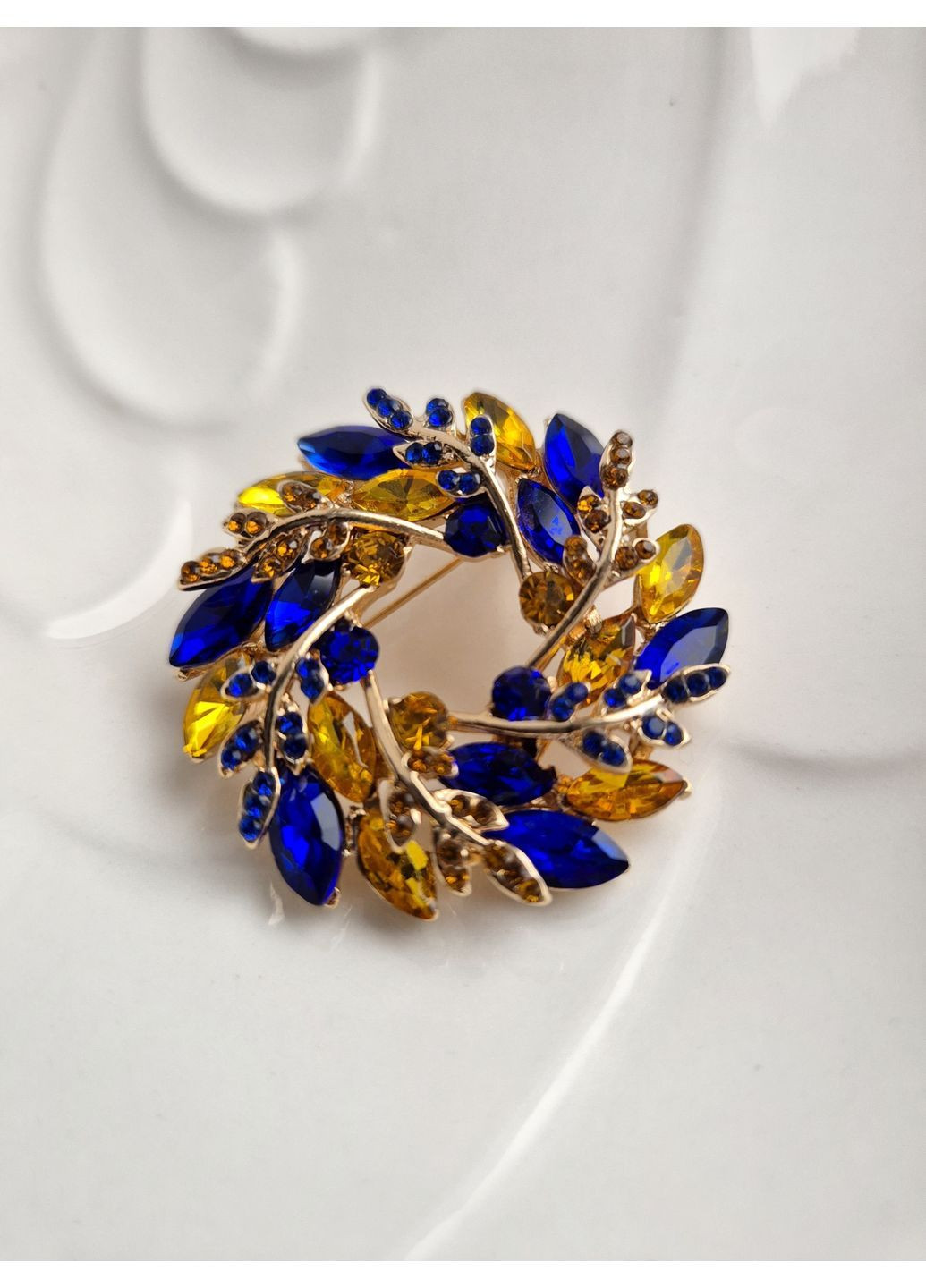 Брошка віночок жіноча з колосків Fashion Jewelry (368542908)