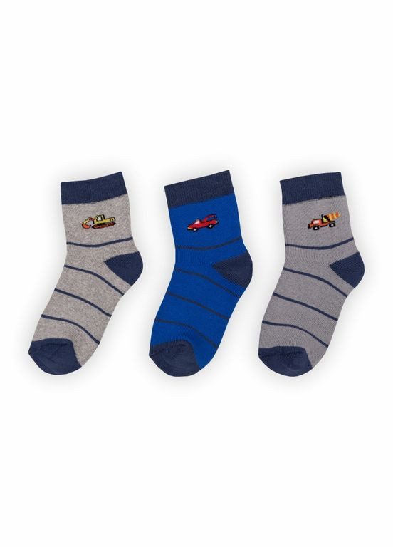 Дитячі махрові шкарпетки для хлопчика NSM-670 (6 пар) Габби (308862430)