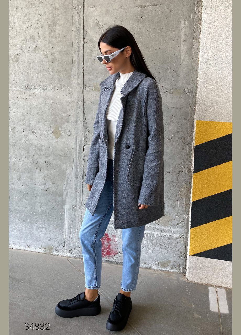 Черные кожаные кеды на высокой подошве Liton