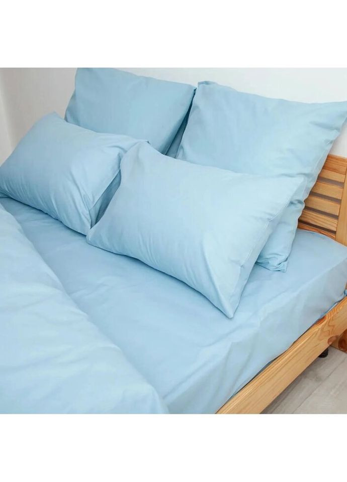 Постельное белье двуспальное Happy Sleep Афини 2-03795-27888 180х215 см голубое ТЕП (327791776)