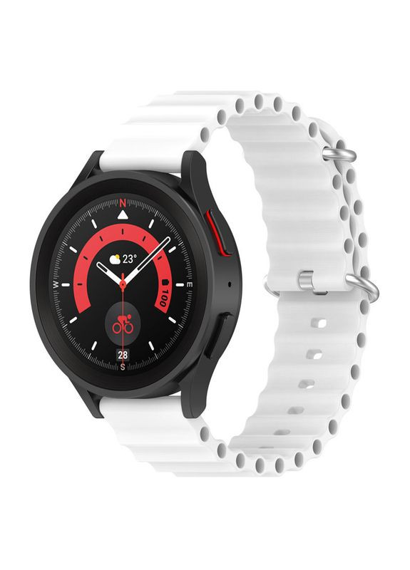 Ремінець Ocean Band для Smart Watch 20mm White No Brand (361078394)