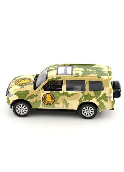 Машинка металева із серії "Шеврони Героїв" - Mitsubishi Pajero 4WD Turbo - "47 ОМБр" TechnoDrive (361425068)