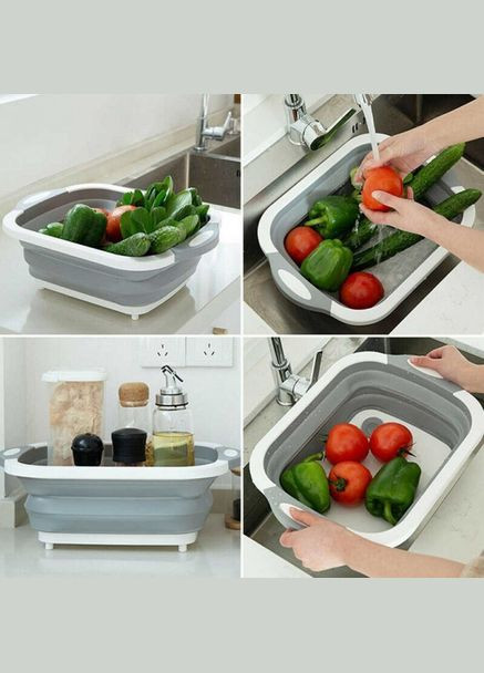 Разделочная доскамиска 3 в 1 складная Chopper (302366368)