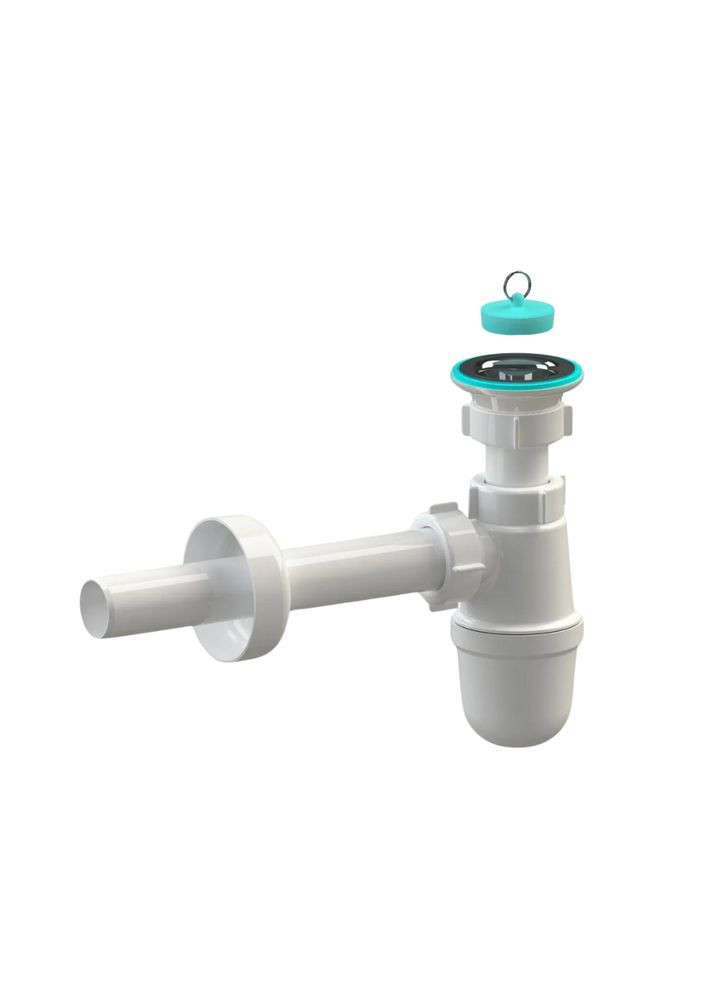 Сифон Т0405 для умывальника с декоративной розеткой SoloPlast (340286035)