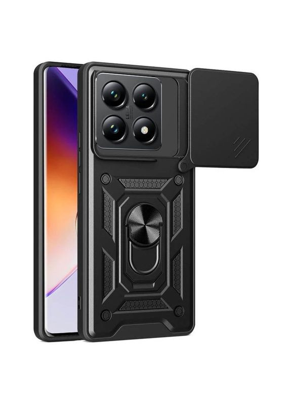 Ударостійкий чохол Camshield Serge Ring для Xiaomi 14T Black No Brand (340063727)